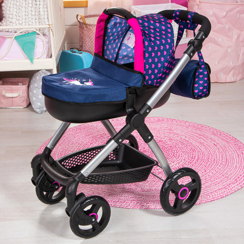 Bayer | STYLE  PRAM WITH HANDBAG - Navy RRP $199.99