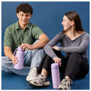 b.box Insulated Flip Top Bottle 690ml- Lilac Love