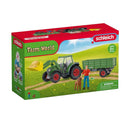Schleich FARM WORLD Tractor with Trailer