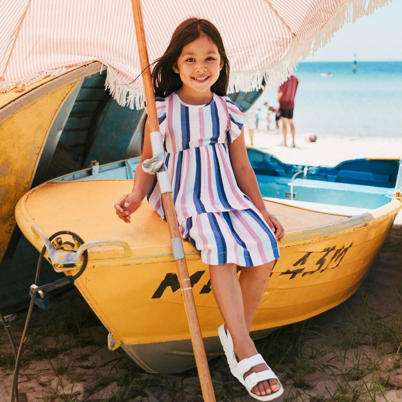 Eve Girl | Alexandra Dress-Stripe