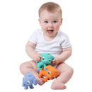 Playgro Eco Play Natural Rubber Pooky Puppy Purple