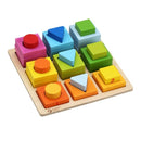classic World | Geometric Blocks - 28pcs Construction Toy & Puzzle RRP $48.00
