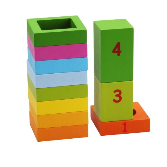 classic World | Geometric Blocks - 28pcs Construction Toy & Puzzle RRP $48.00