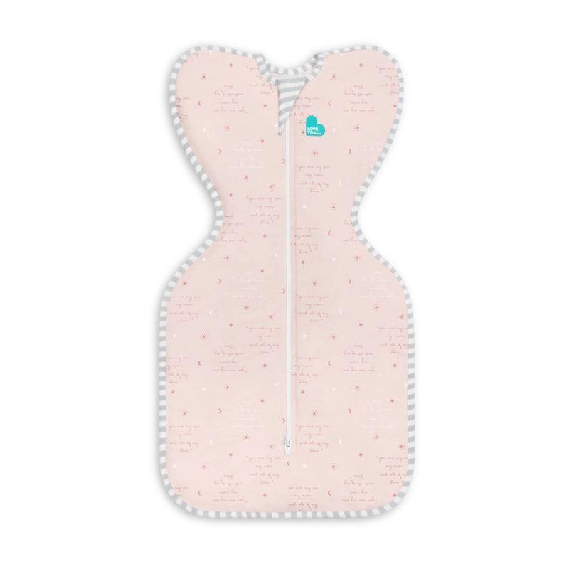 Love To Dream Swaddle Up You Are My 0.2 Tog Light Pink