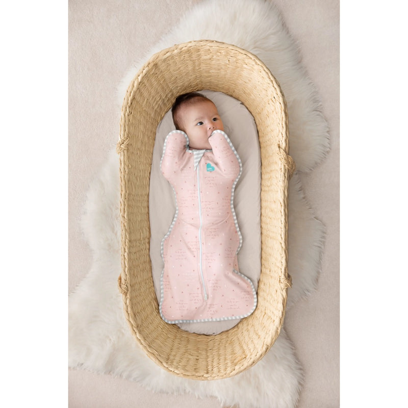 Love To Dream Swaddle Up You Are My 0.2 Tog Light Pink