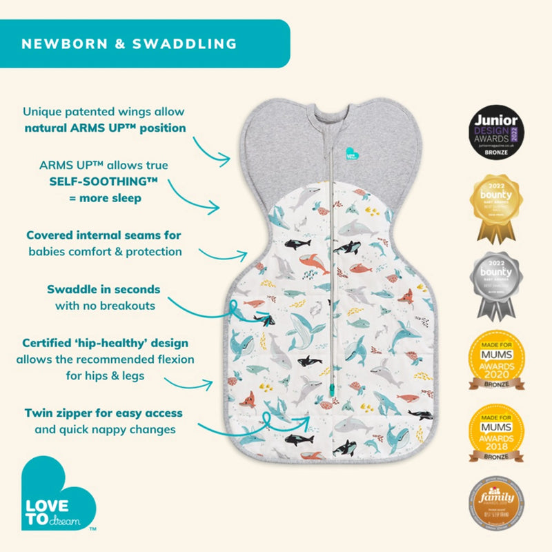 Love To Dream Swaddle Up You Are My 0.2 Tog Light Pink