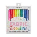 Ooly Fabric Doodlers Markers - Set of 12