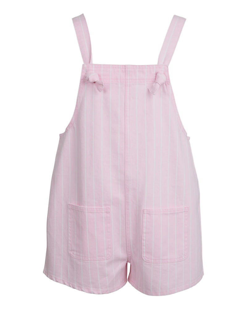 Eve Girl | Wilma Denim Playsuit - Pink (8-14yrs)