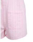 Eve Girl | Wilma Denim Playsuit - Pink (8-14yrs)
