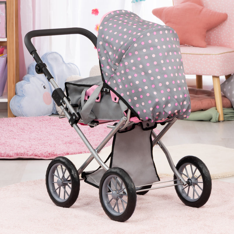 Bayer | Limited City Star Pram - Grey & Pink