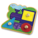 Classic World | First  Train Peg Puzzle