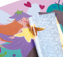 Creative kit, Hape, Foil applique book, Fairies