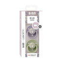 Bibs Pacifier | De Lux Round-Silicon -Liberty