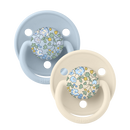 Bibs Pacifier | De Lux Round-Silicon -Liberty