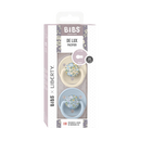 Bibs Pacifier | De Lux Round-Silicon -Liberty