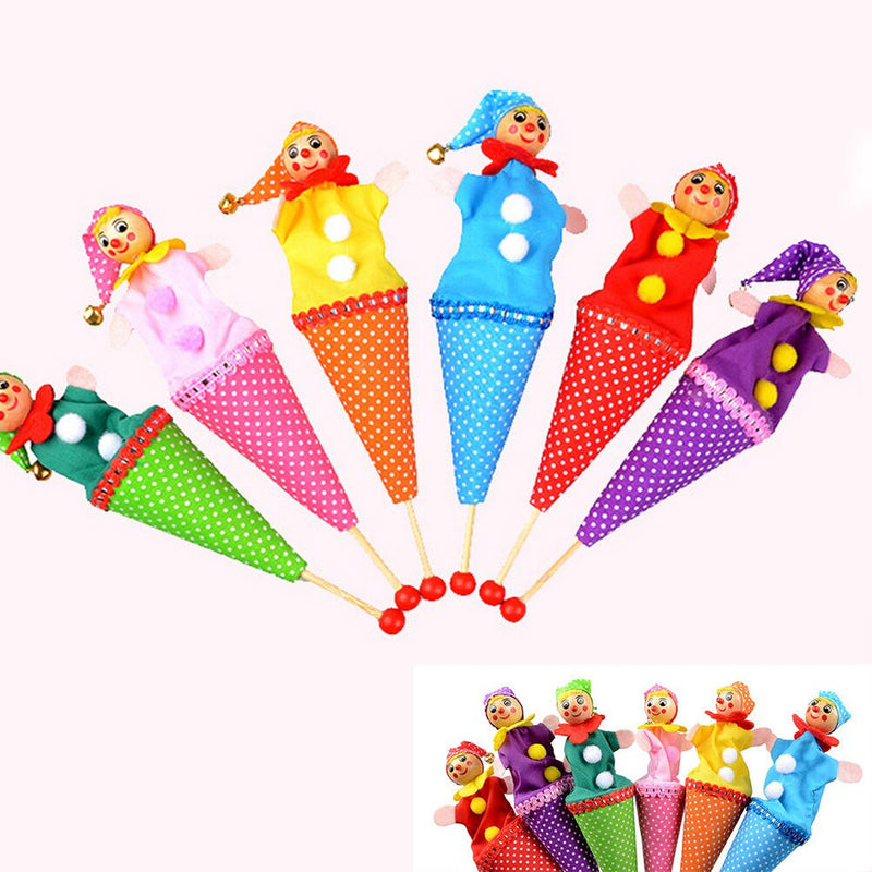 1Pcs Hand Puppet telescopic stick doll  (Assorted )