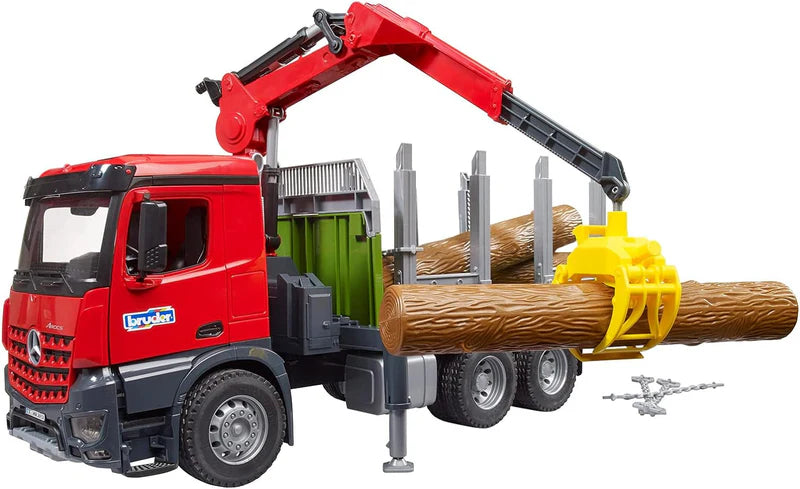 Bruder | MB Arocs Timber Truck w loading crane