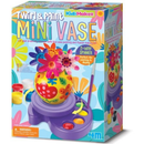 4M | KidzMaker Twirl & Paint Mini Vase