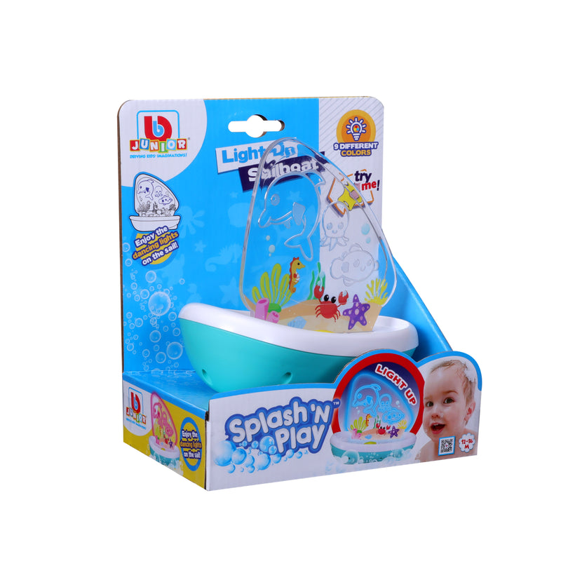 BB Junior: Splash N Play Light Up Sail Boat