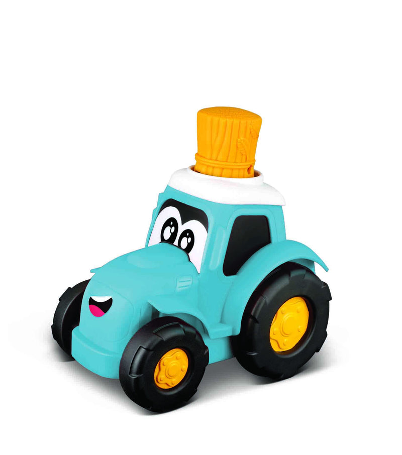 BB Junior: Press & Go Farm Tractor Blue