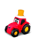BB Junior: Press & Go Farm Tractor Red