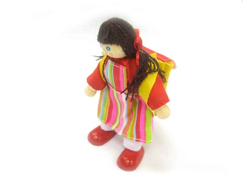Jax Dolls |  Wooden School Girl RRP $6.99