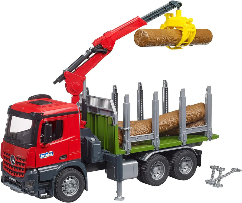 Bruder | MB Arocs Timber Truck w loading crane