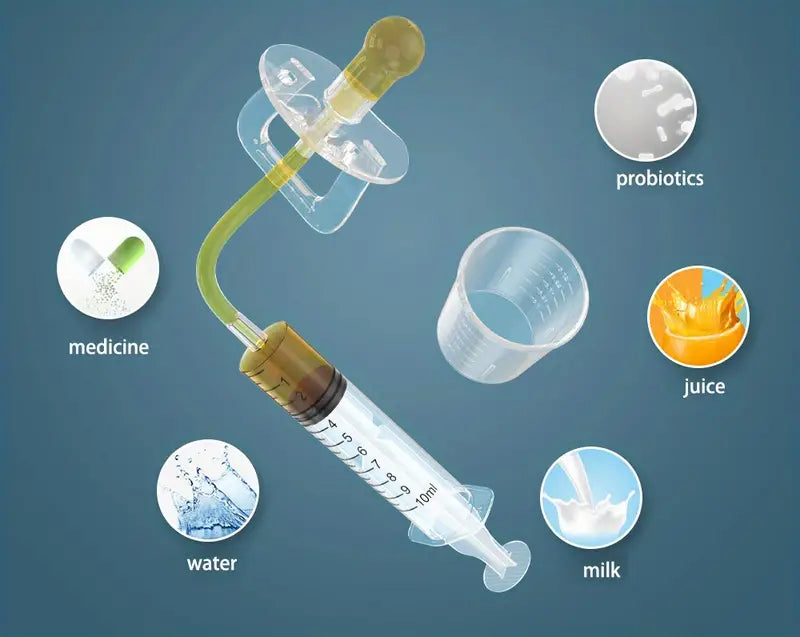 Silicone Syringe Medicine Pacifier Feeder