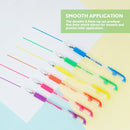 Bazic | 6 Fluorescent Colour Essence Gel Pen w/ Cushion Grip