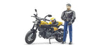 Bruder Scrambler Ducati Cafe Racer with Rider RRP $69.99