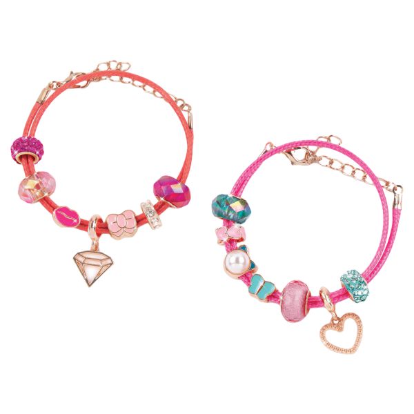 Make it Real - Pretty in Pink Halo Charm Bracelet Kit