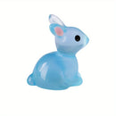 Cute Mini Luminous Resin Bunnies