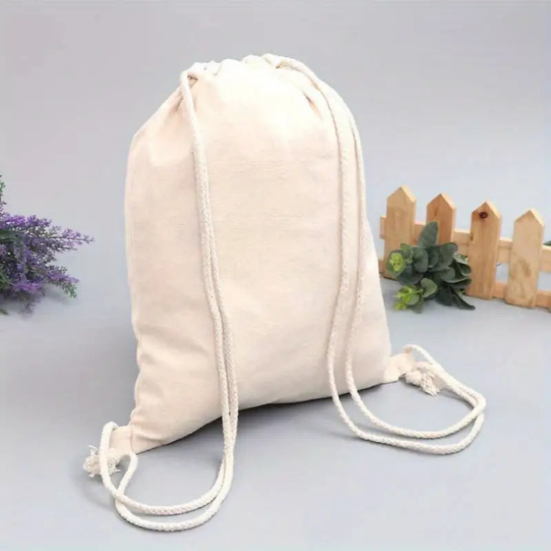 Canvas Drawstring Bag - Assorted