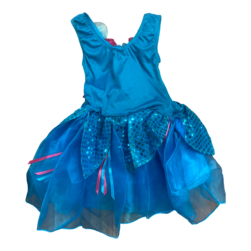 Fairy Girls Turquoise TuTu Dress 2-4yrs