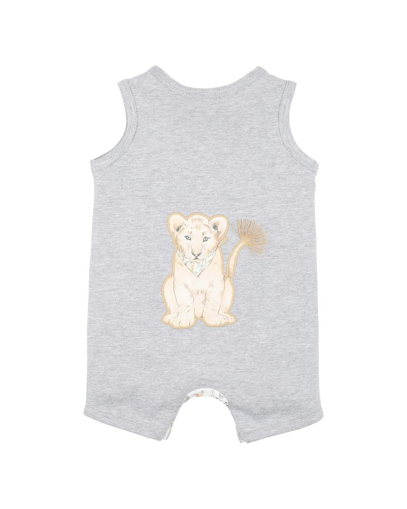 Bebe Baby | Ellis Print Lion Cub Romper