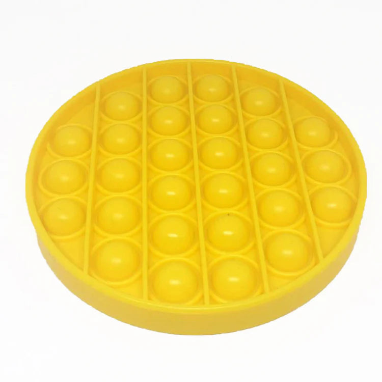 Round Silicone Push Pop It Bubble Fidget Toy