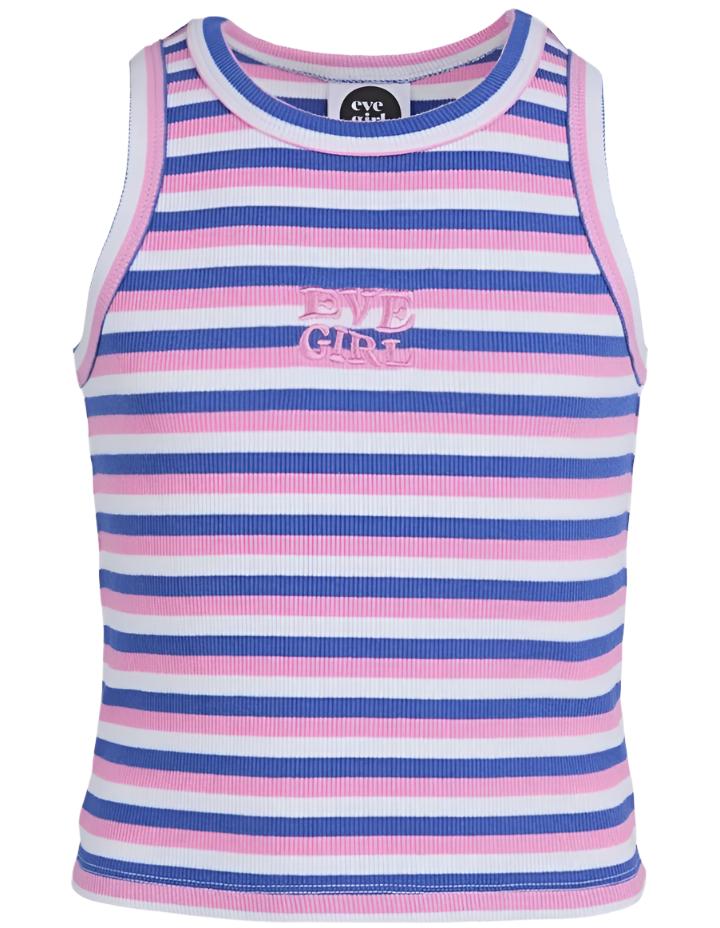 Eve Girl | Girls Aths Rib Tank Top in Multi