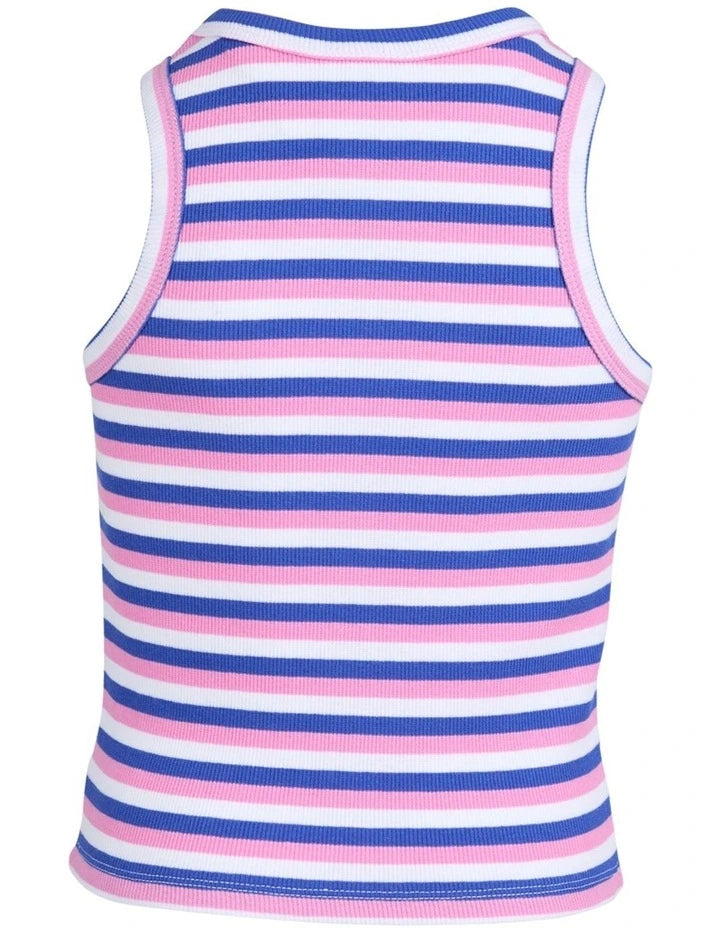 Eve Girl | Girls Aths Rib Tank Top in Multi