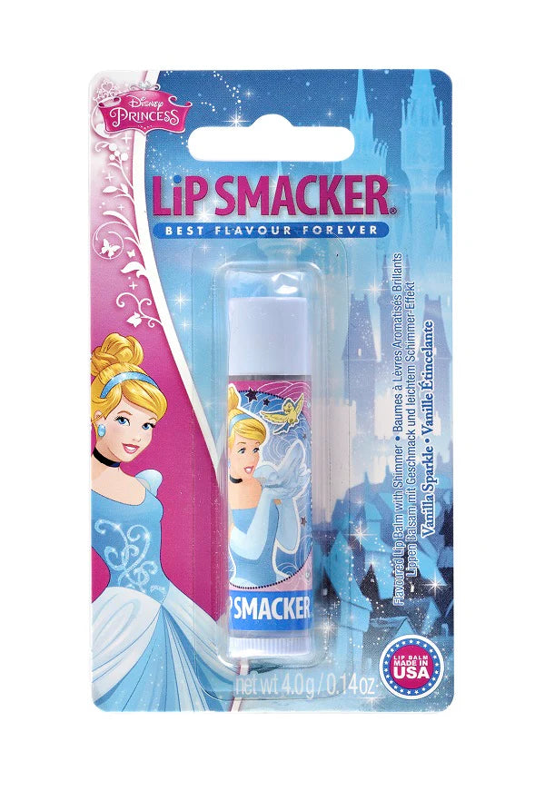 Lip Smacker Disney Princess Cinderella Sparkle Lip Balm, Vanilla