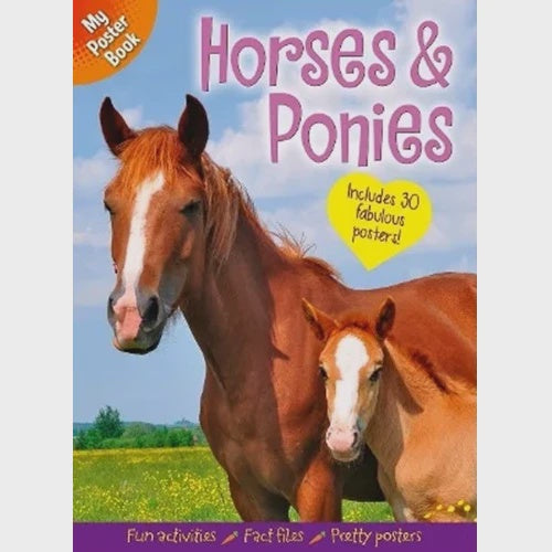 My Poster Book Horses & Ponies