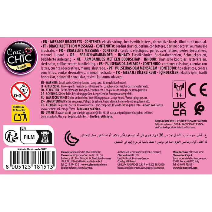 Cleminentoni | Crazy Chic: Jewels - Message Creation Set