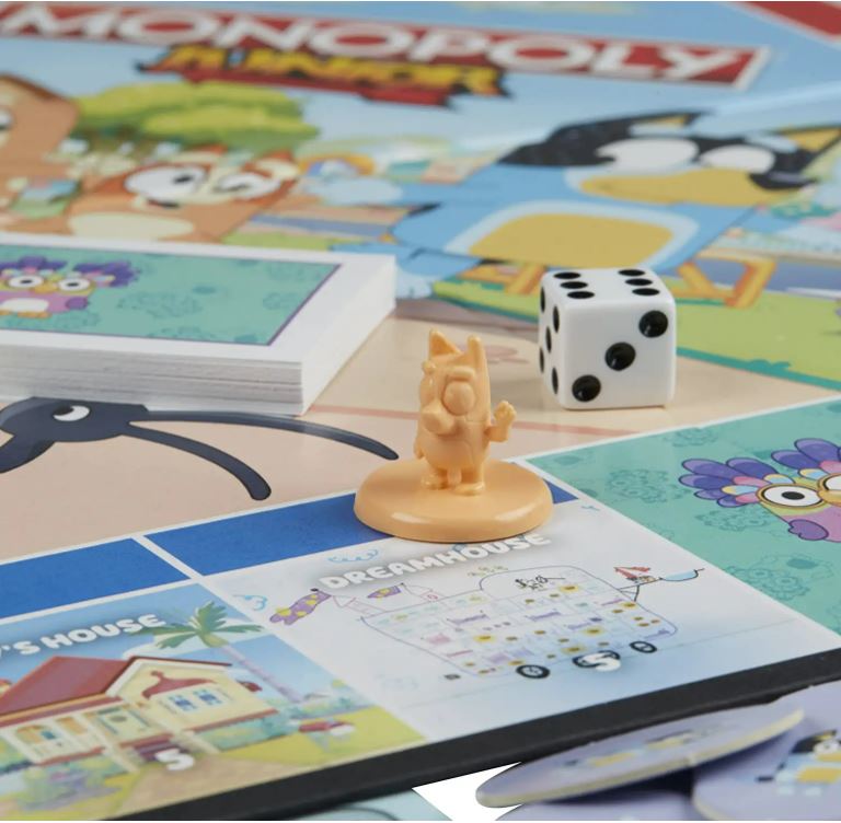 Monopoly Junior: Bluey - Board Game