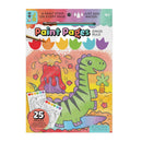 Art On The Go  | Paint Pages Dinos Rule