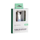 Nestling Toddler Cutlery 3pk - Dusty Blue