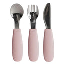 Nestling | Toddler Cutlery 3pk - Dusty Pink