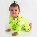 Nestling | Neon by Nestling Shortie Swimmers - Green Bolts