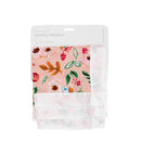 Cotton Muslin Security Blanket 3 Pack - Vintage Floral