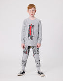 Radicool Kids | Flaming Board LS Tee