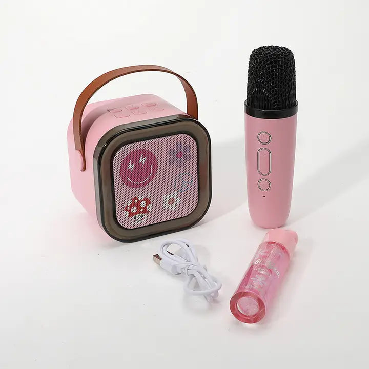 Hot Focus | LED Wireless Karaoke - Pink