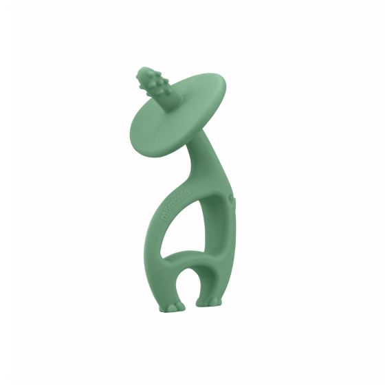 Mombella | Dancing Elephant Teether - Green